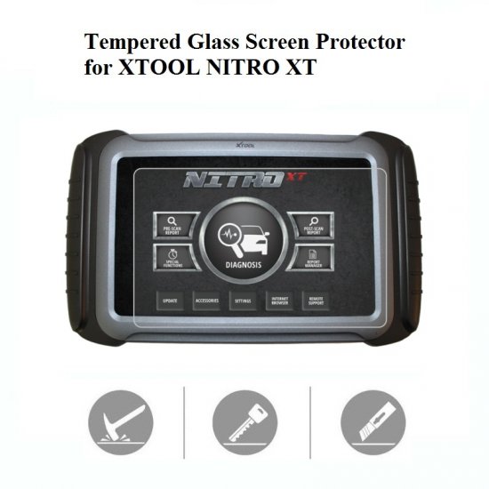 Tempered Glass Screen Protector for XTOOL NITRO XT Tablet